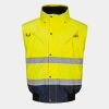 Hi-vis contrast bomber jacket (C465) Thumbnail