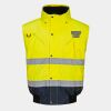 Hi-vis contrast bomber jacket (C465) Thumbnail